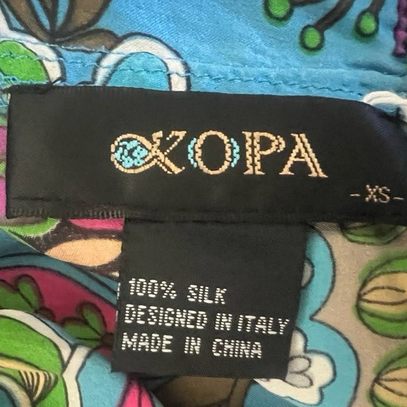 Blue Ruched Spaghetti Strap Sundress - Picture 5 of 5